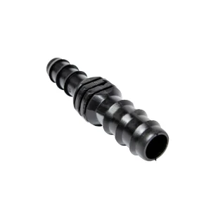 Conector dentado 20x20 mm. negro Plastro