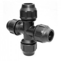 Cruz PE D.3x1"H+1x1"M c/ junta